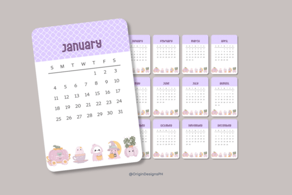 Download 2026 Calendar Little Boo - Calendar Collection