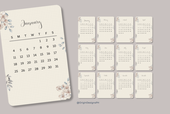 Download 2026 Calendar Flora &amp; Flow - Calendar Collection