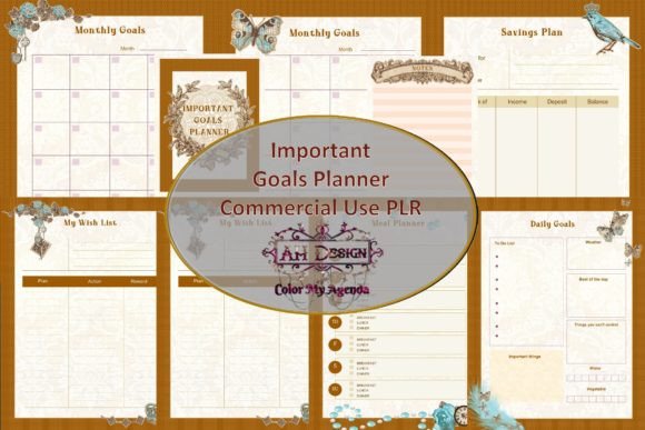 Download Goals Saving Undated Planner Calendar - Calendar Collection