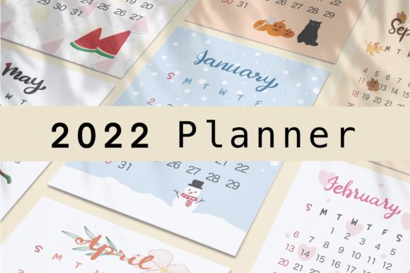 Download Planner 2022 Calendar 2022 Planner Book - Calendar Collection
